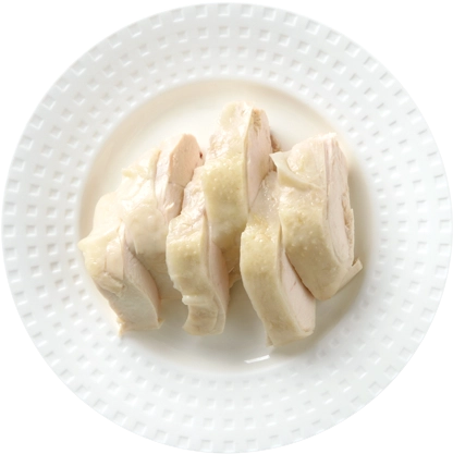 名物蒸し鶏（生姜ソース付）